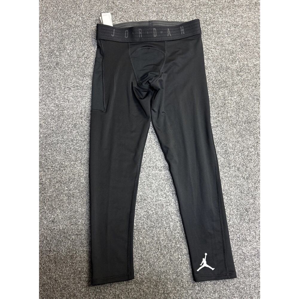 New Jordan Dri-FIT Sport 3/4 Training Tights Black DX3139-010 Men’s Small